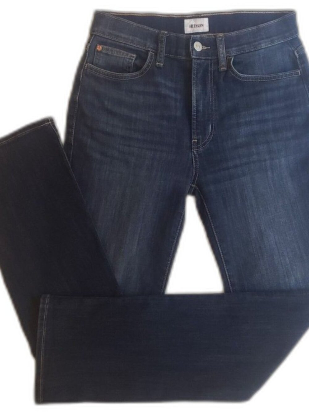Hudson - Women - Blair Jeans - High Rise - Bootcut - Dark Blue - Size 27 - Picture 2 of 8